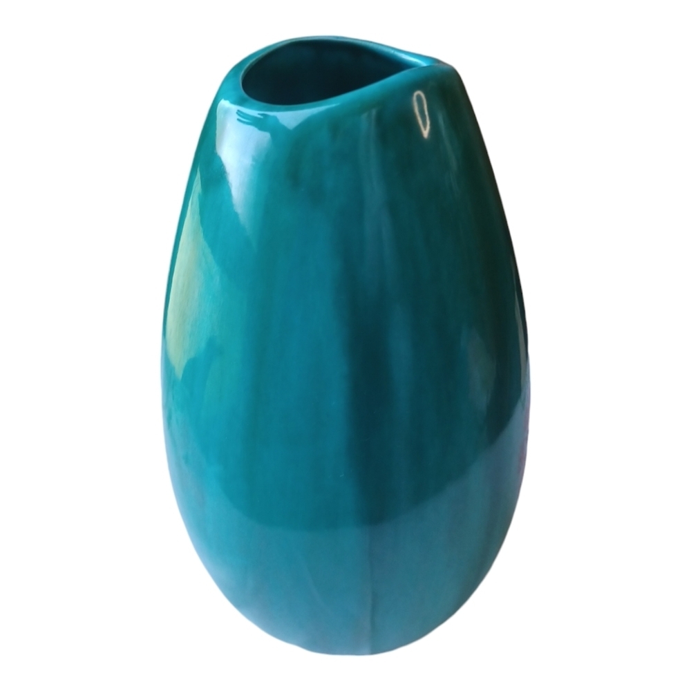 Vintage blue mountain pottery vase